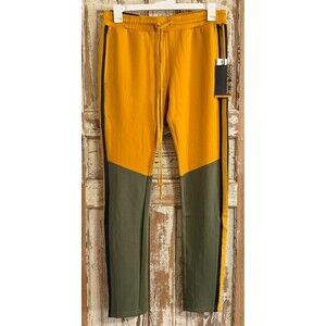 Royal Blue Tech Apparel Men's Activewear Pants - Gold/Olive/Navy - Large $69.99